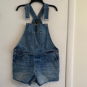 wild fable Blue Denim Short Overalls